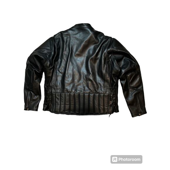 X-Element Advanced Motorcycle Gear Zip Out Leather Jacket - Picture 2 of 5